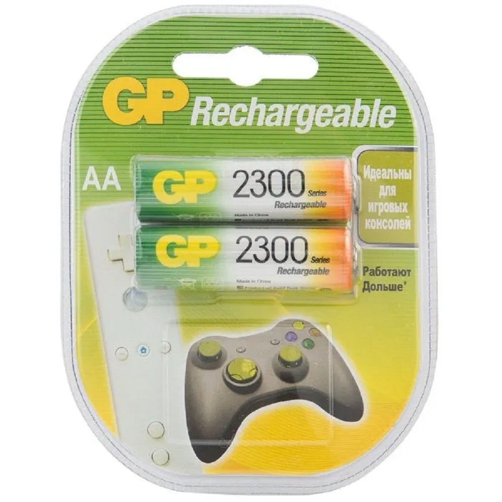 GP 230AAHC-2DECRC2 20/200 (2 шт. в уп-ке)  аккумулятор