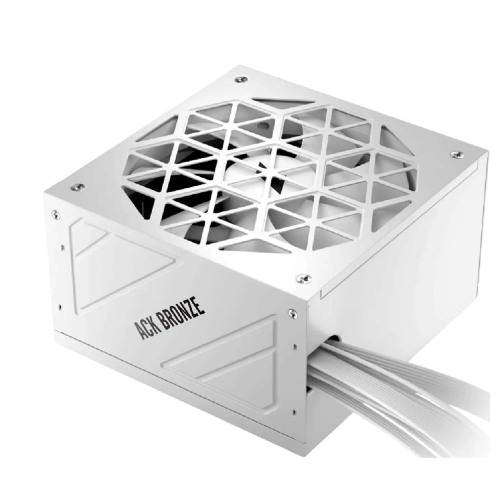 1STPLAYER ACK BRONZE 750W White / ATX 3.1, PCIe 5.1, APFC, 80 PLUS Bronze, Double Forward, full Teapo caps, 140mm fan, non-modular / HA-750AA2-WH