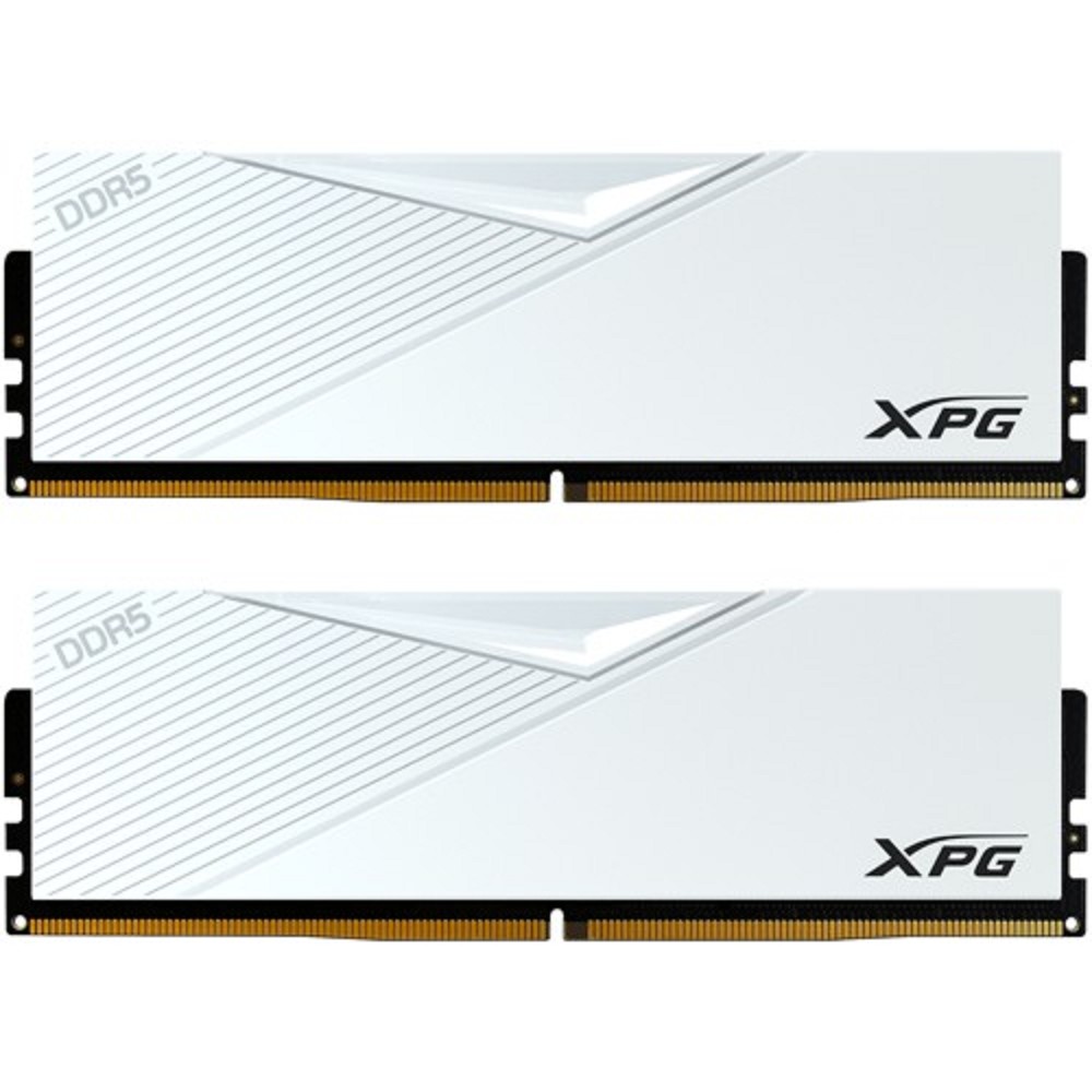 A-data DDR5 DIMM 64GB XPG LANCER DDR5-6000 AX5U6000C3032G-DCLAWH,CL30, 1.35V K2*32GB WHITE 
