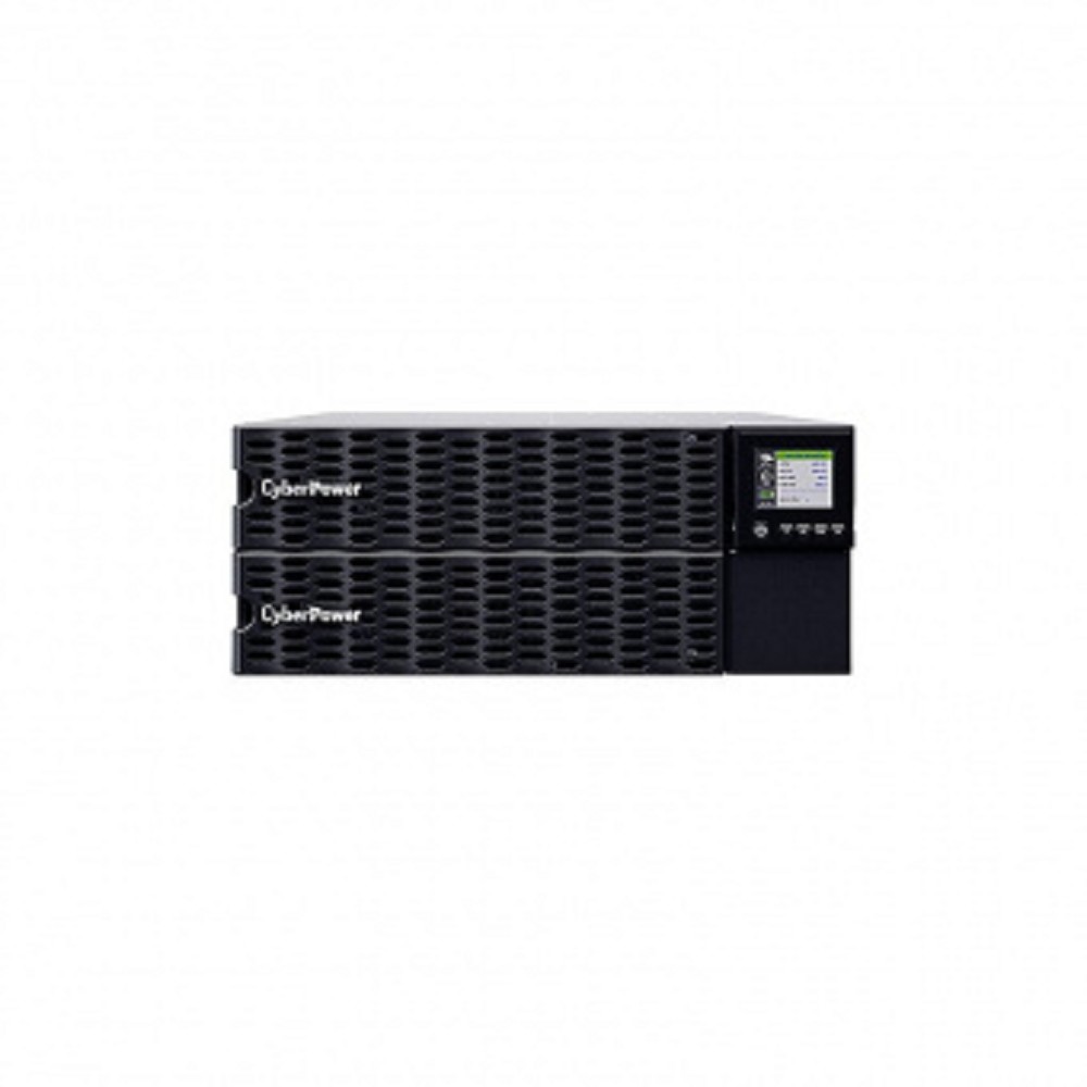 ИБП CyberPower OL8KERTHD 3U {Online, 8000VA/8000W USB/RS-232/Dry/EPO/SNMPslot/BM/ENV/RJ11/45/ВБМ (6 С13, 4 C19, клеммная колодка, 6Ач х16}