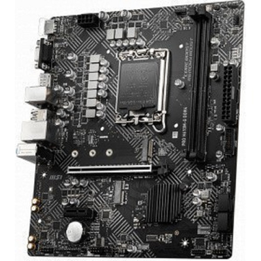 MSI PRO H610M-G DDR4 {Intel H610 LGA1700 2xDDR4-3200 1xPCIex16 4xSATA 1xM.2 HDMI VGA DP / mATX}