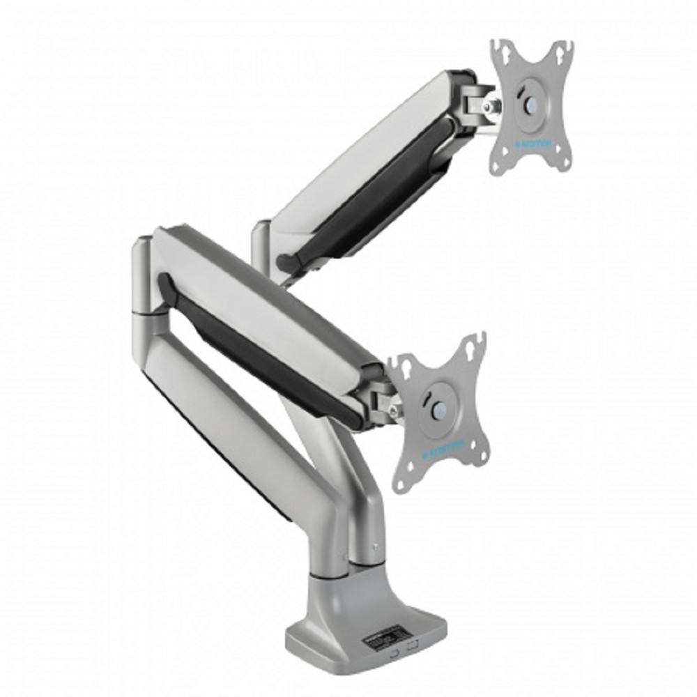 Kromax OFFICE-22 silver Настольный кронштейн для мониторов 17"-35" (до 2x15 кг)