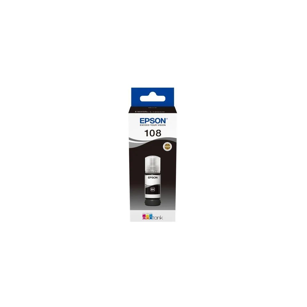 Повреждение упаковки EPSON C13T09C14A Картридж 108 EcoTank Ink для Epson L8050/L18050, Black 70ml