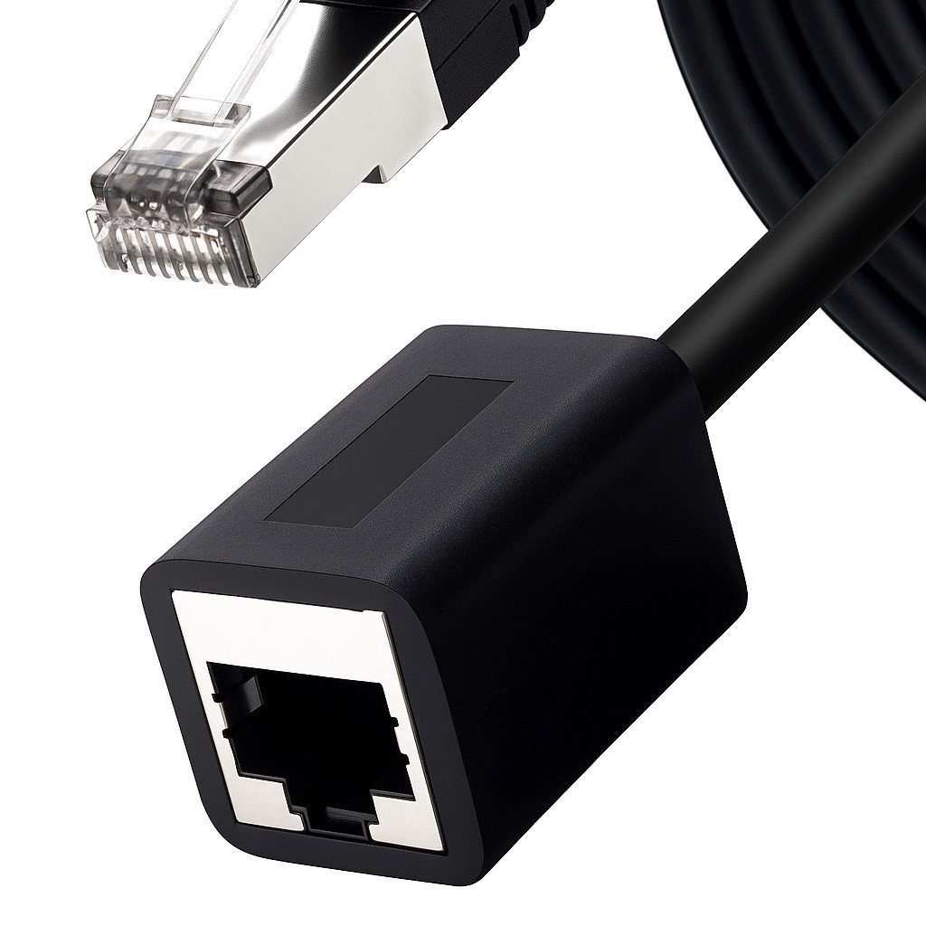 5bites Патч-корд (удлинитель) PUT55-030E-BK FTP / 5E / 3M / BLACK
