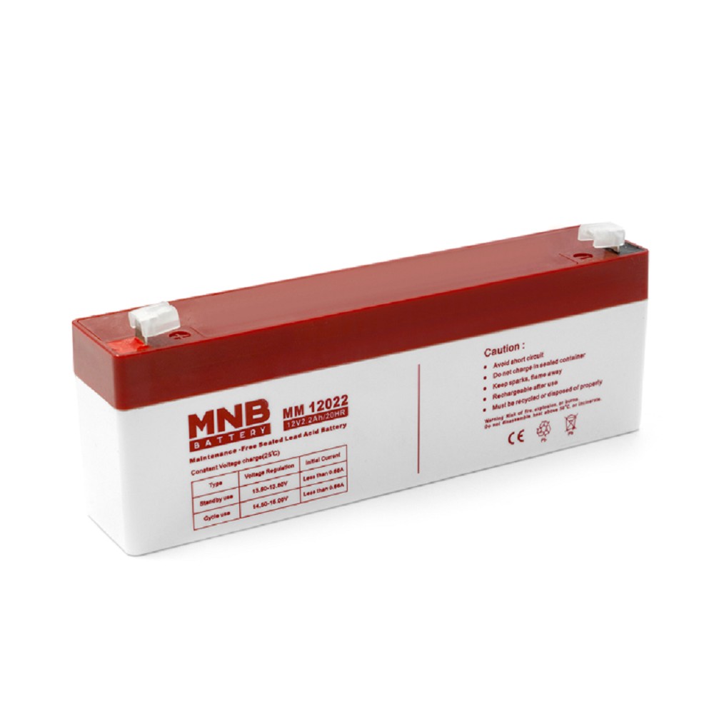 MNB Battery MNB MM 12022 (12V/2,2Ah) F1 {УТ-00003173}