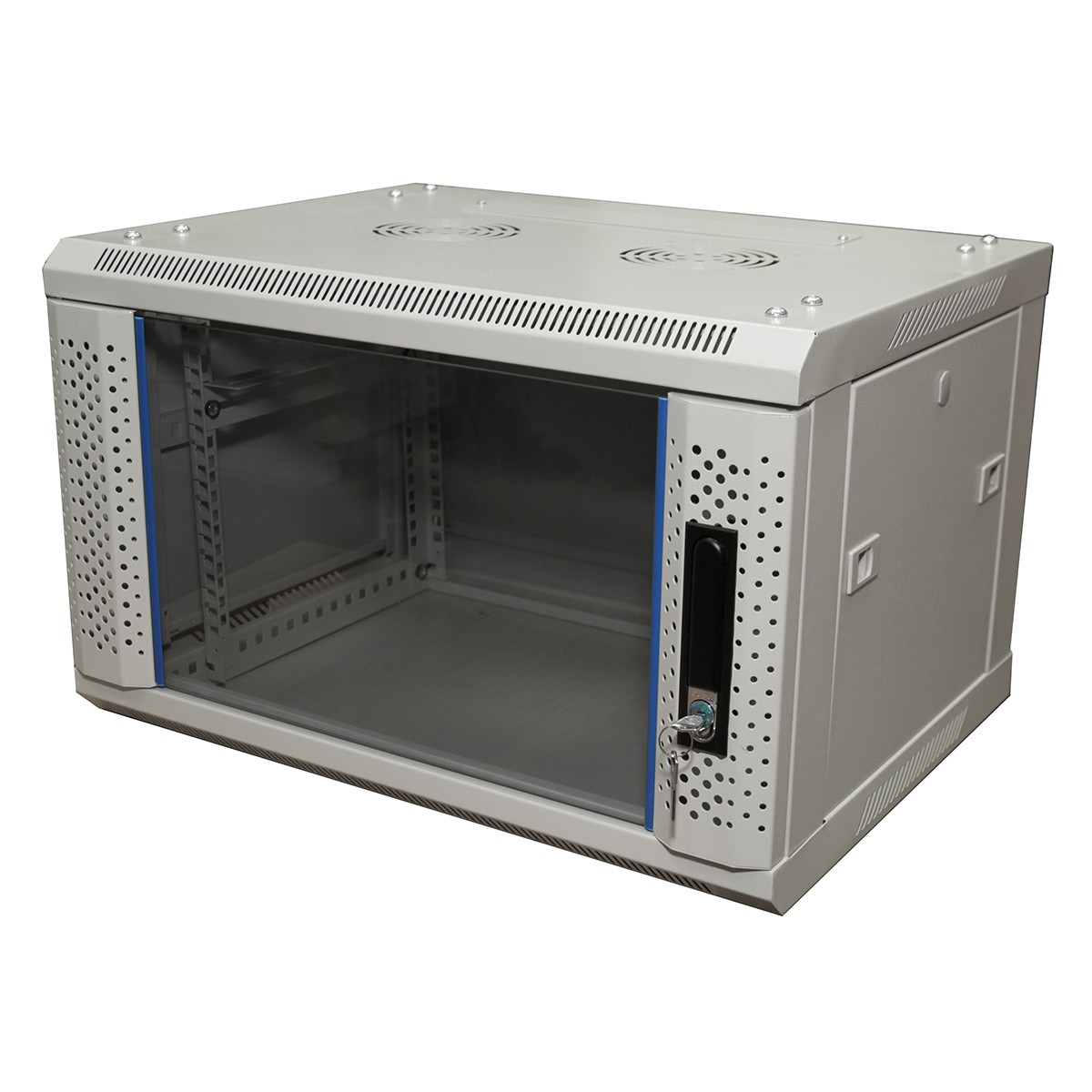 5bites Шкаф телекоммуникационный настенный TC6403-12G 12U / 600*450 / WALL / GREY