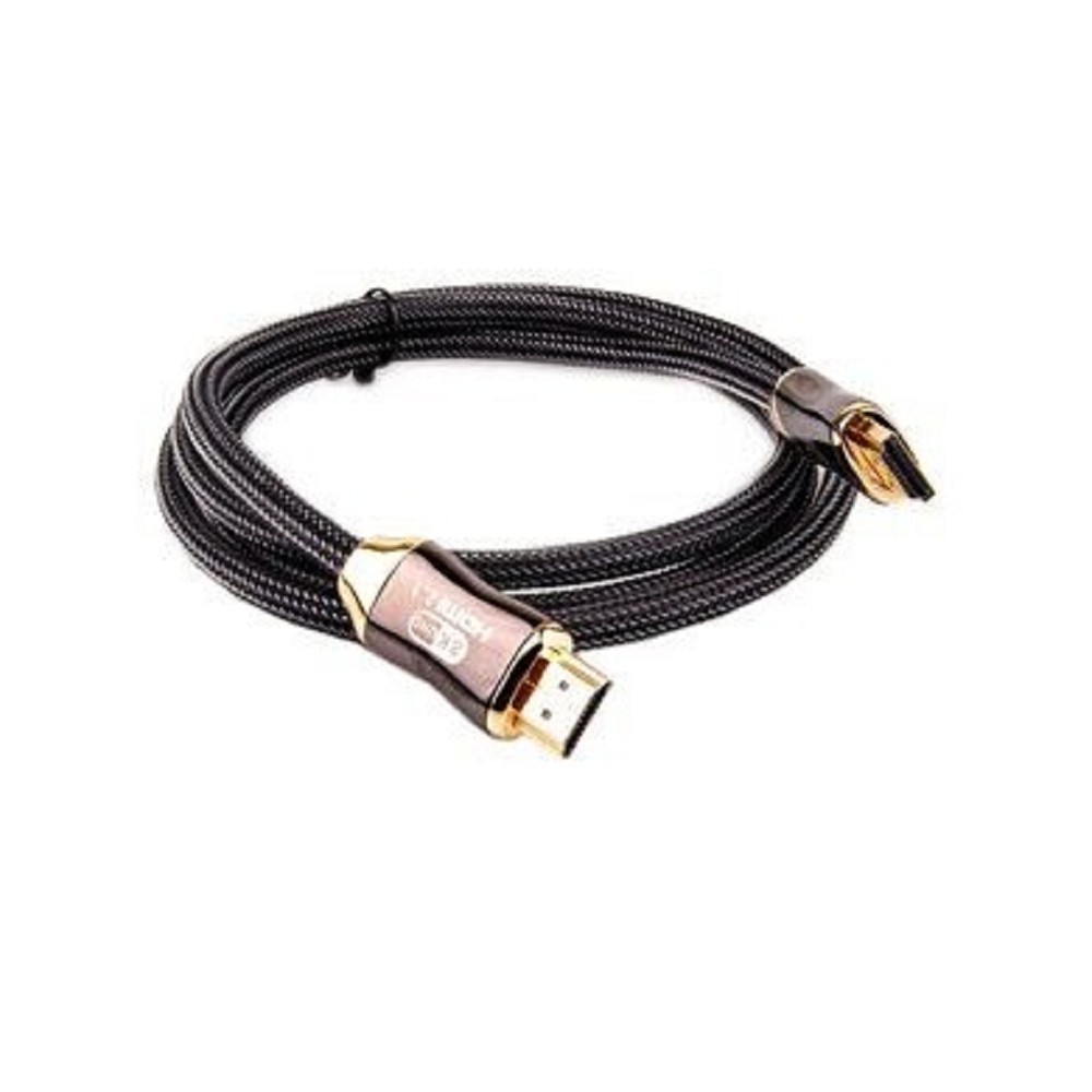 Telecom Кабель HDMI 19M/M,ver. 2.1, 8K@60 Hz 1.5m метал разъемы, нейлоновая оплетка Telecom <TCG300-1.5M> [06937510844067]