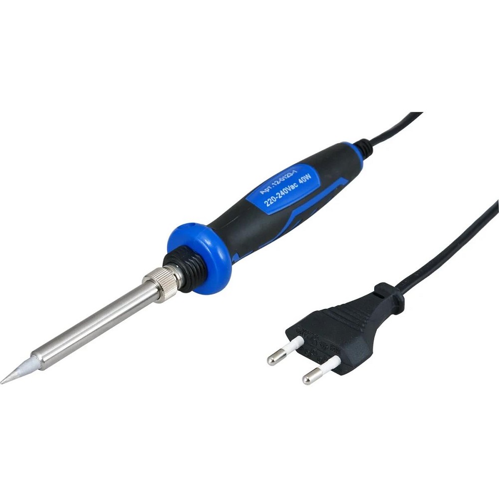 REXANT (12-0123-1) Паяльник с керам. нагревателем долговечное жало (Профи)  220V/40 Вт  