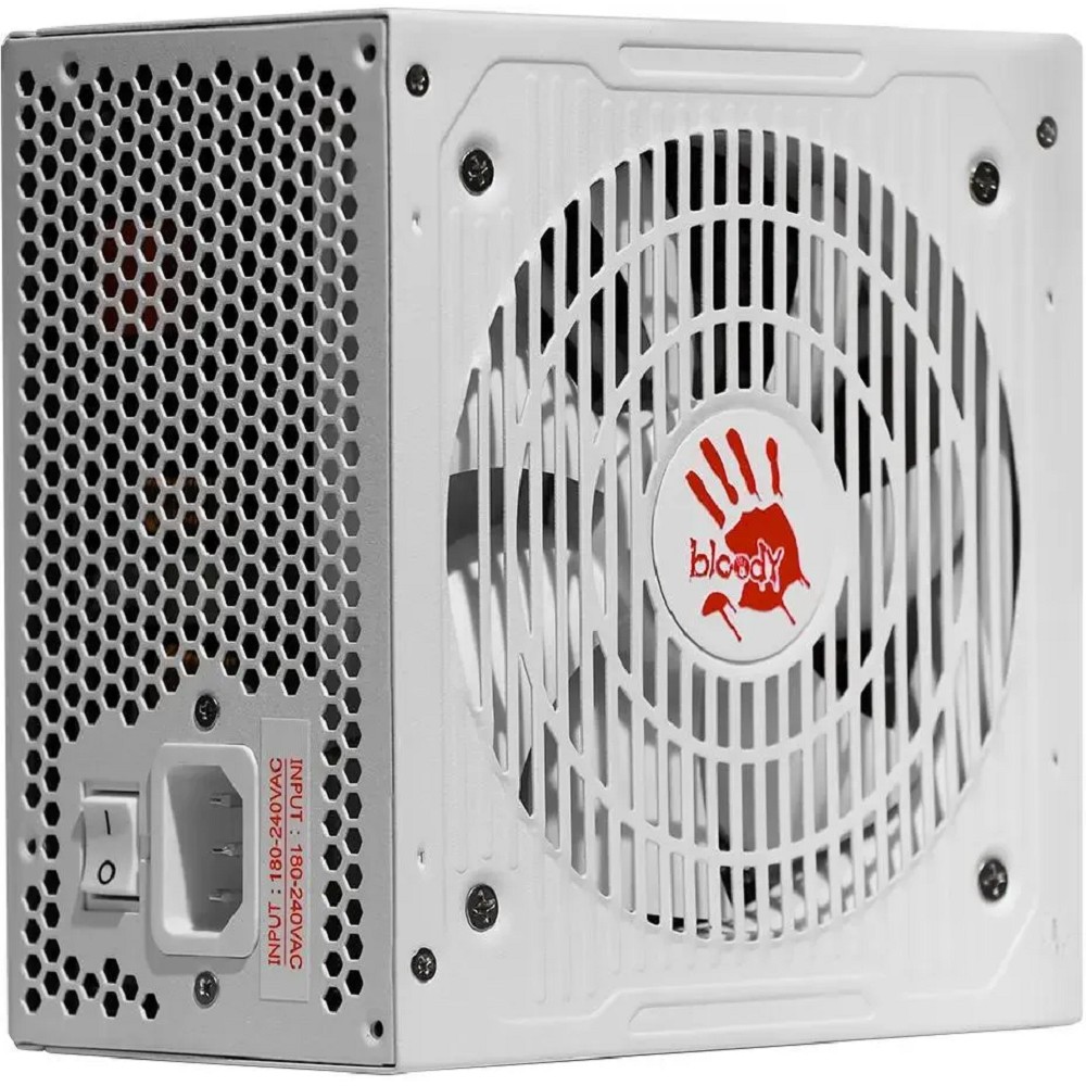 Bloody BD-PS750G-MW ATX 750W 80+ gold (20+4pin) APFC 120mm fan 6xSATA Cab Manag RTL