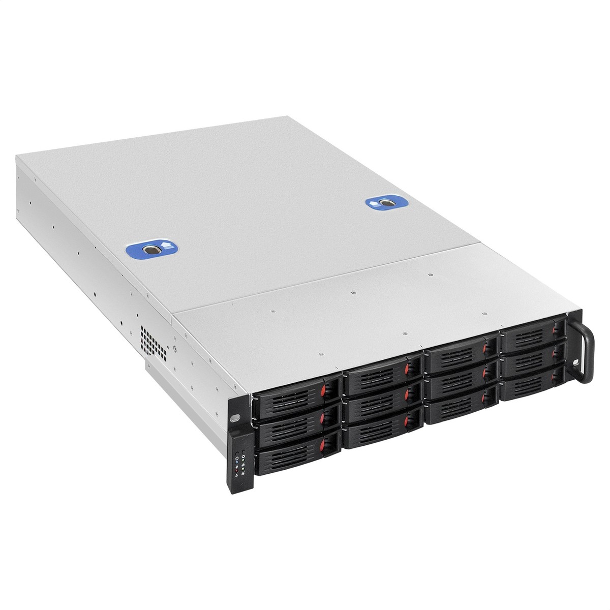 Exegate EX294278RUS Серверная платформа ExeGate Pro 2U660-HS12 <RM 19", высота 2U, глубина 660, Redundant БП 2x1200W, 12xHotSwap>