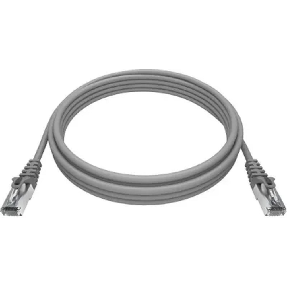 NTSS Патч-корд NTSS 2xRJ45/8P8C, T568B FTP 5e кат. литой 3 метра, LSZH, серый