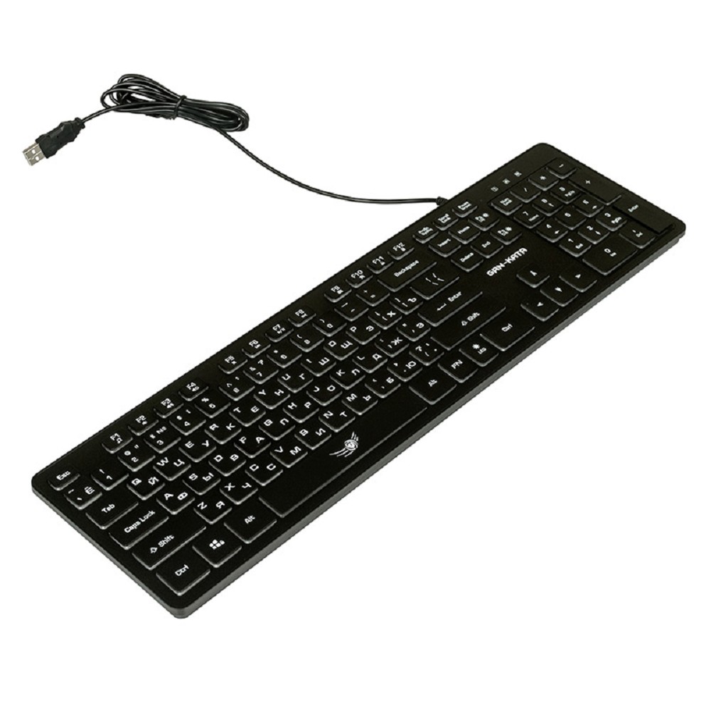 Dialog Gan-Kata Клавиатура KGK-17U BLACK - игровая с RGB-подсветкой, USB, черная