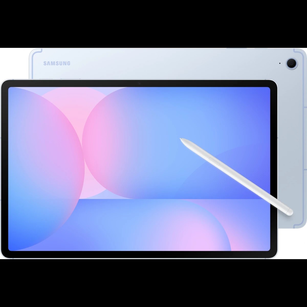 Samsung Galaxy Tab S10 FE+ SM-X626B 1580 (2.9) 8C RAM12Gb ROM256Gb 13.1" TFT 2880x1800 5G eSIM Android 15 голубой 13Mpix 12Mpix BT WiFi microSD 1Tb 10090mAh