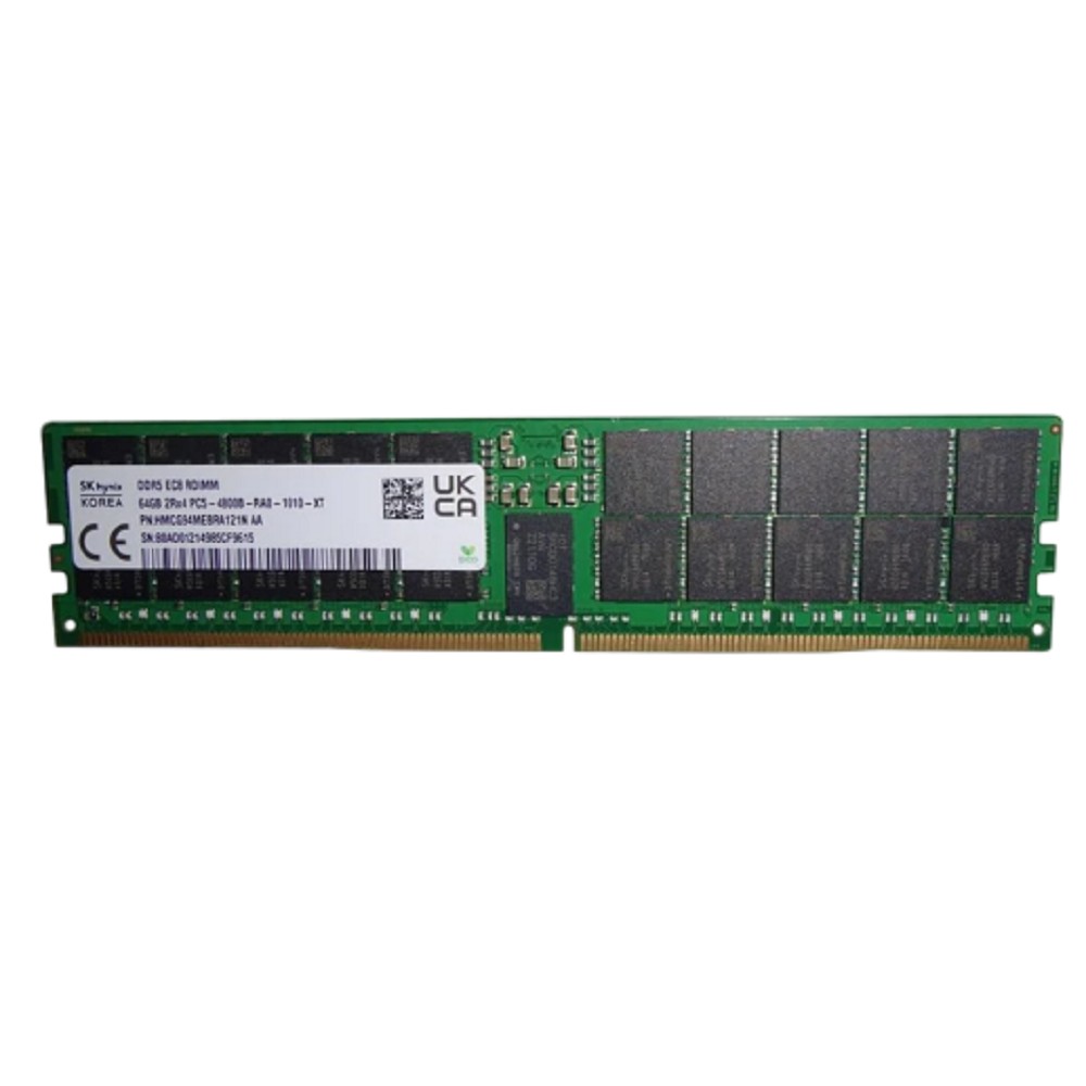 HY DDR5 RDIMM 64Gb PC38400, 4800Mhz, ECC Reg HMCG94MEBRA121N