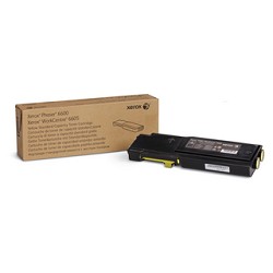 XEROX 106R02251 Тонер-картридж XEROX Phaser 6600/WC 6605 Желтый (2 000 стр.)