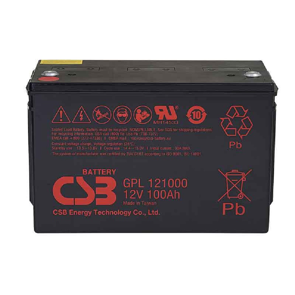 CSB Батарея GPL121000 (12V 100Ah)