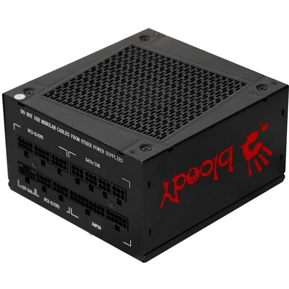 Bloody BD-PS1000G-M ATX 1000W 80+ gold (20+4pin) APFC 140mm fan 12xSATA Cab Manag RTL