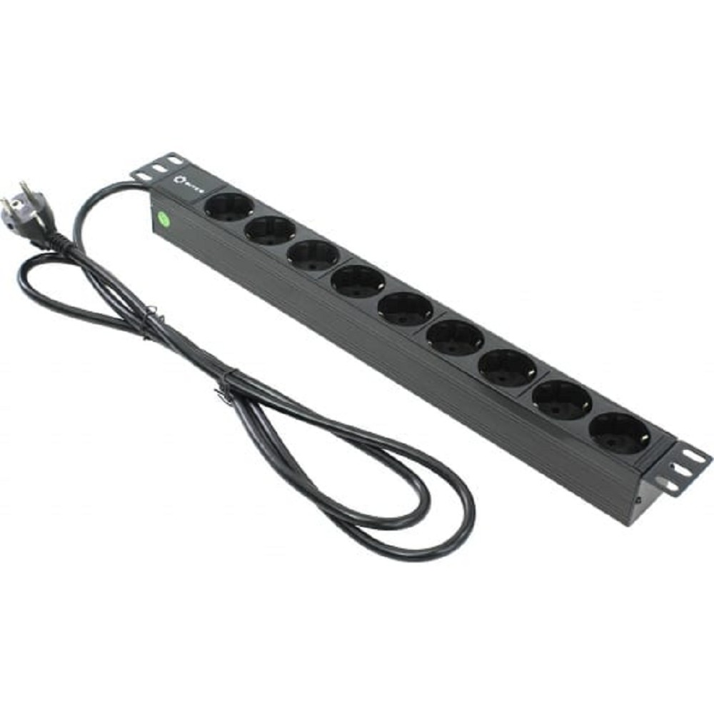  Повреждение упаковки 5bites PDU919P-02 Блок розеток 9S / PVC / 1U / 19" / 2M*3G*1.5MM2 / VDE
