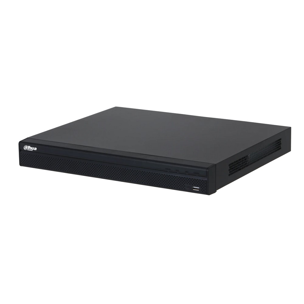 DAHUA DHI-NVR4208-8P-4KS3 8-канальный IP-видеорегистратор с PoE, 4K и H.265+, видеоаналитика, входящий поток до 160Мбит/с, 2 SATA III до 20Тбайт