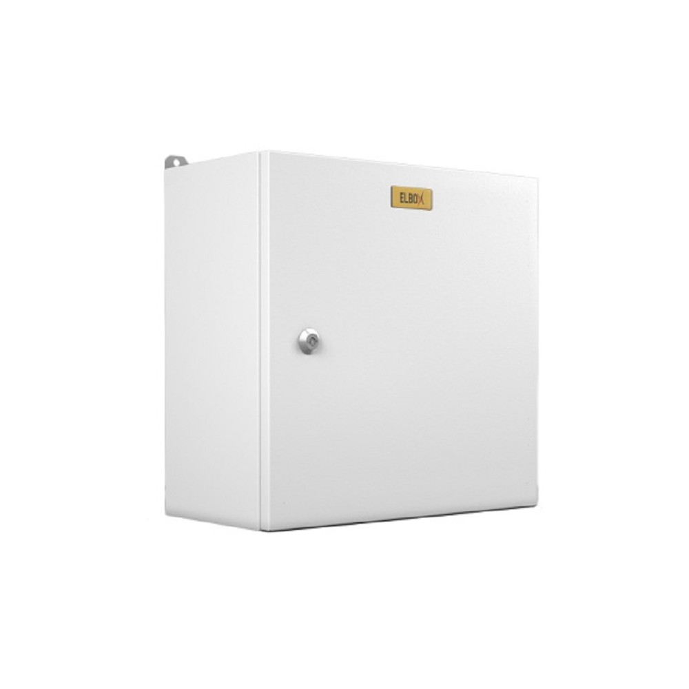 Elbox Электротехнический распределительный шкаф IP66 навесной (В300 x Ш300 x Г210) EMW c одной дверью, нерж. сталь EMW-300.300.210-1-IP66-AISI430