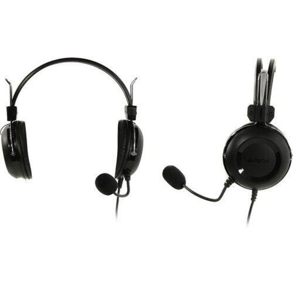 A4 HU-35 черный 2м накладные USB оголовье