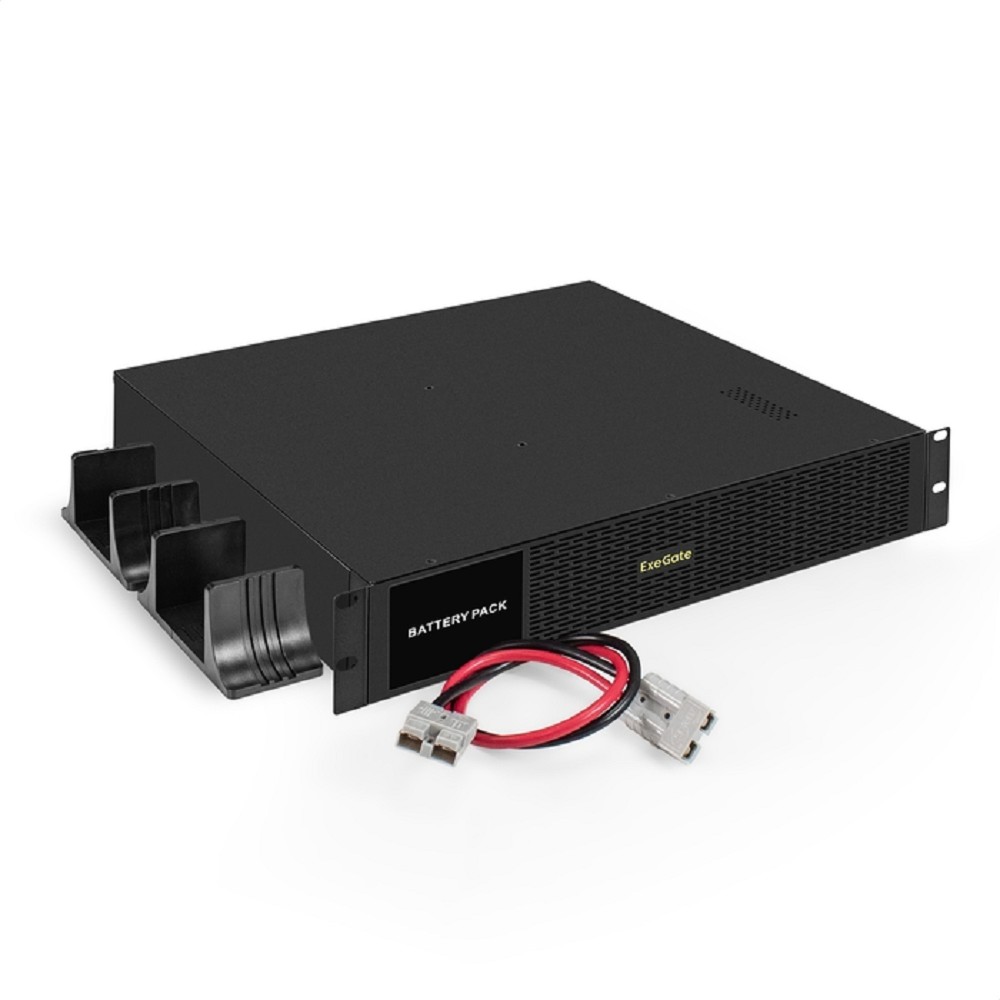 Exegate EX299101RUS Батарейный блок ExeGate PowerExpert BX-2U3000.48V.8S9Ah для UHB-3000 (батареи 12V 9Ah - 8шт, Rackmount 2U/Tower, металлический корпус, Black)