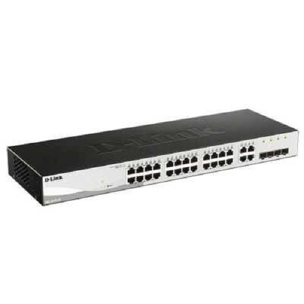 D-Link DGS-1210-28/F3A Управляемый L2 коммутатор с 24 портами 10/100/1000Base-T и 4 комбо-портами 100/1000Base-T/SFP