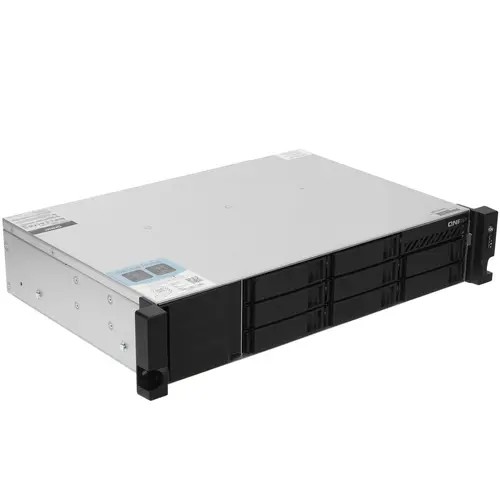 Сетевое хранилище без дисков/ SMB QNAP TS-864eU-8G NAS, 8-tray 3,5"/2,5" w/o HDD, 4-core Intel Celeron N5095 2.0-2.9 GHz, 8GB DDR4 max, 2x2.5GbE LAN, 2U Rackmount, 1x300W PSU.  W/o rail kit RAIL-B02