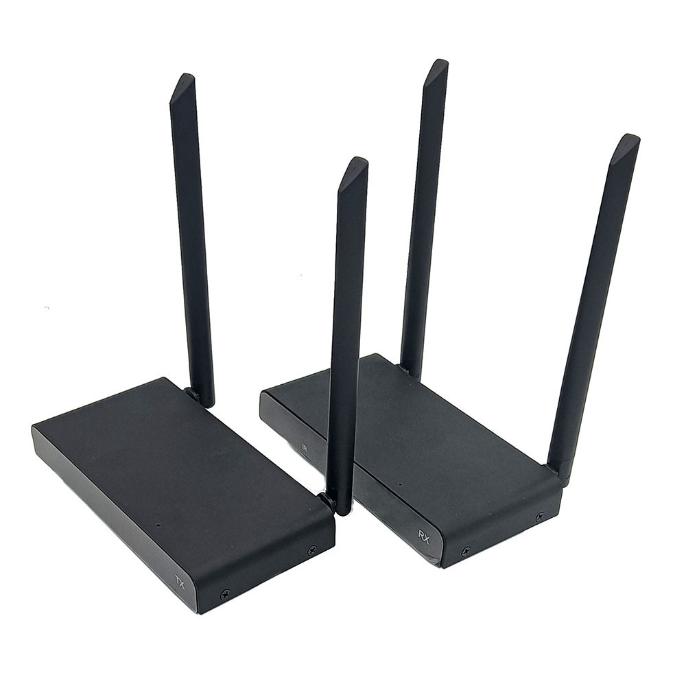 ORIENT VE058, WiFi HDMI KVM extender (Tx+Rx), HDMI+USB беспроводной удлинитель до 150 м, HDMI 2.0, 4K@60Hz, HDCP2.2, передача ИК сигнала (датчики в комплекте), (33253)