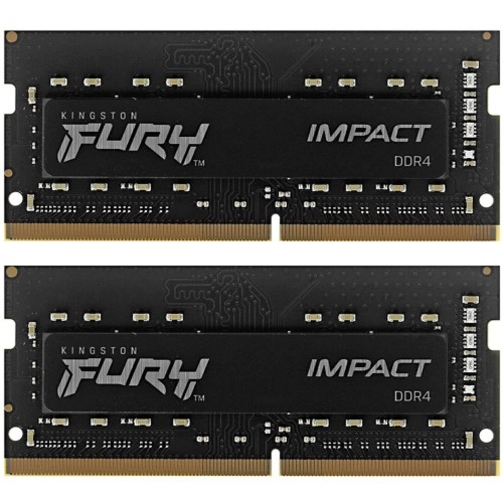 Kingston DDR4 SODIMM 32GB 3200MHz CL20  (Kit of 2) FURY Impact KF432S20IBK2/32
