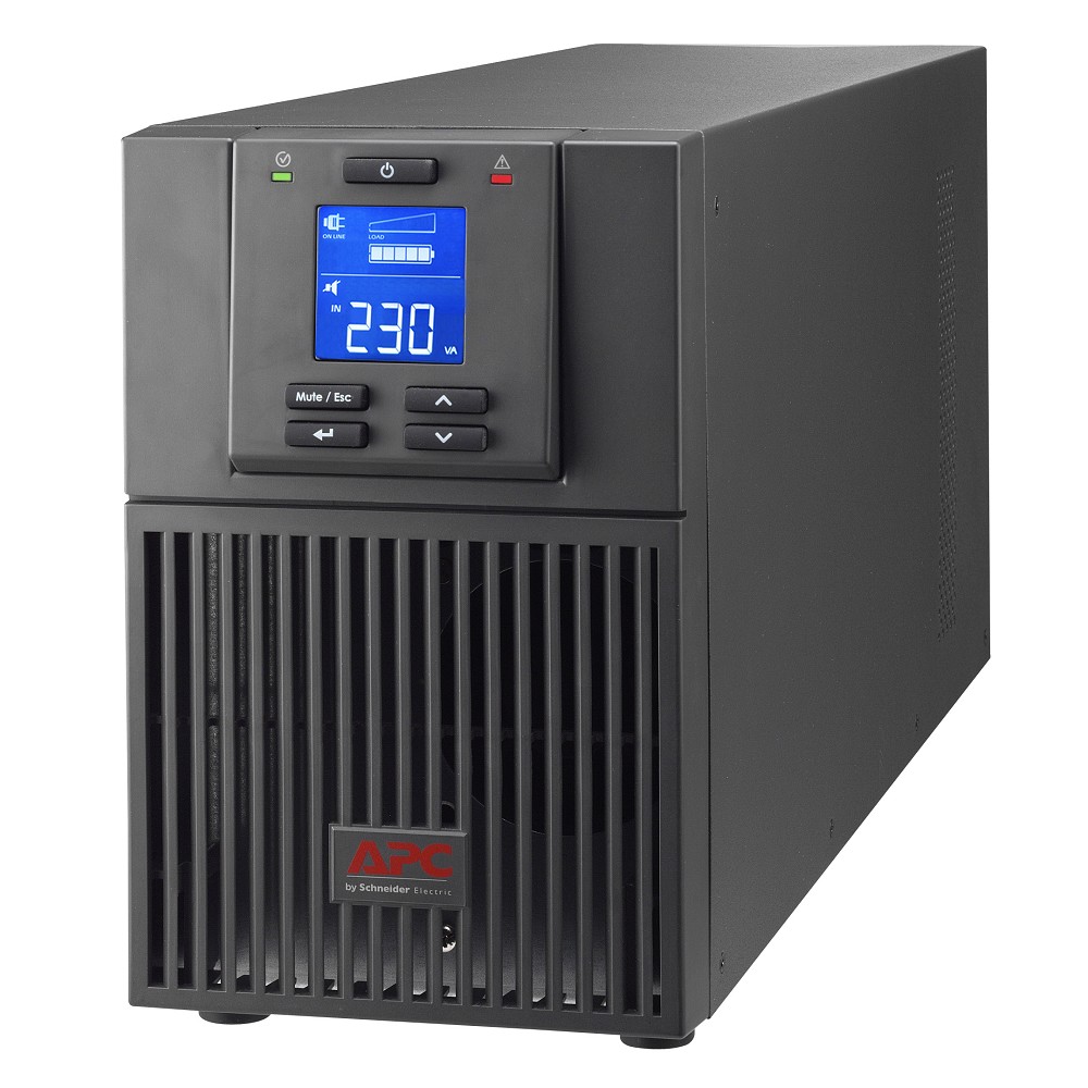 APC Smart-UPS SRV SRV1KI {1000VA, On-Line, 0.8 kWatt, 3.0 kVA, (3) IEC 320 C13, black, DB-9 RS-232, SmartSlot}