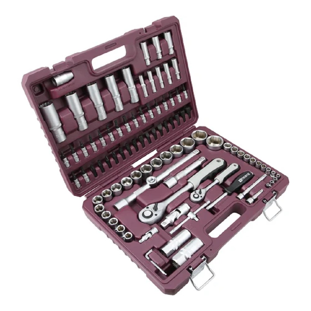 Thorvik TS094 Набор инструмента универсальный 1/4", 1/2"DR, 94 предмета
