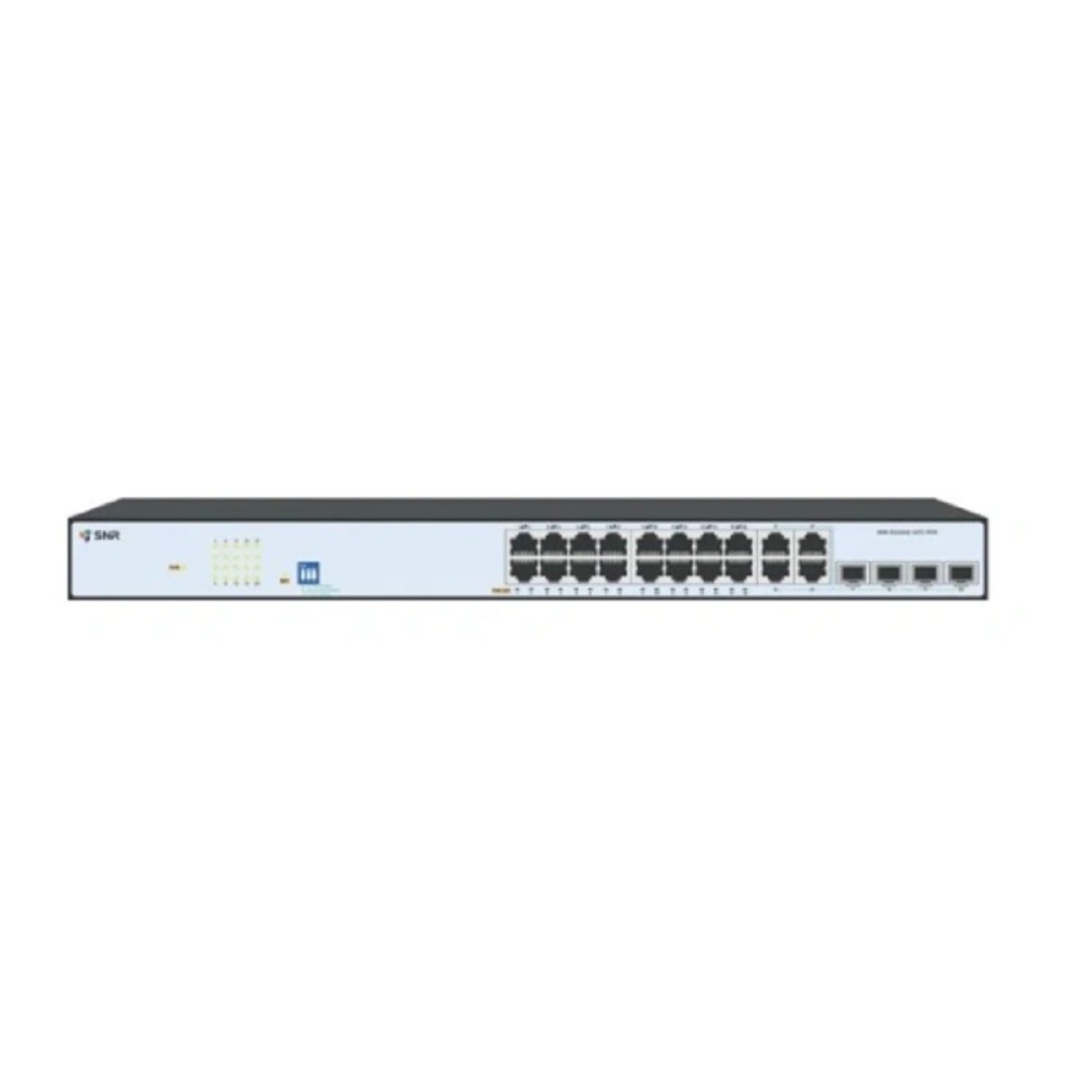 SNR SNR-S2300G-16TC Управляемый Web-smart коммутатор уровня 2, 16 портов 10/100/1000Base-T, 4 порта Combo 10/100/1000Base-T|100/1000Base-X SFP, встроенный БП ~220V AC