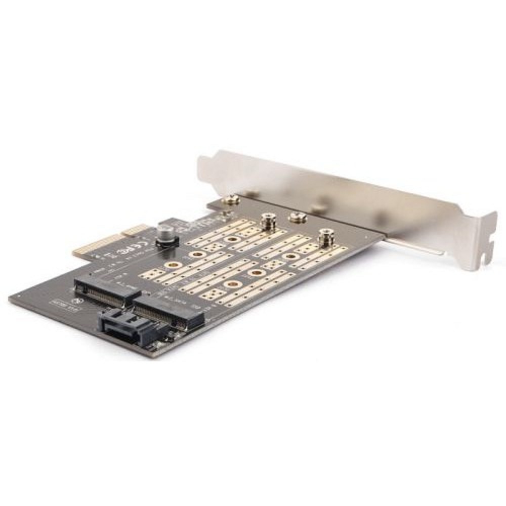 Повреждение упаковки AgeStar AS-MC02 Переходник-конвертер для M.2 SATA SSD+M.2 NVME в PCIe 3.0