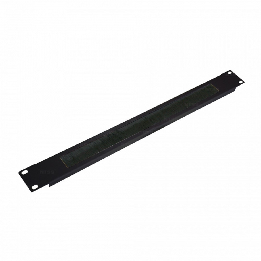 NTSS Огранизатор щеточный NTSS, крепление 19 1U, черный RAL 9005 NTSS-BO-1U-BL