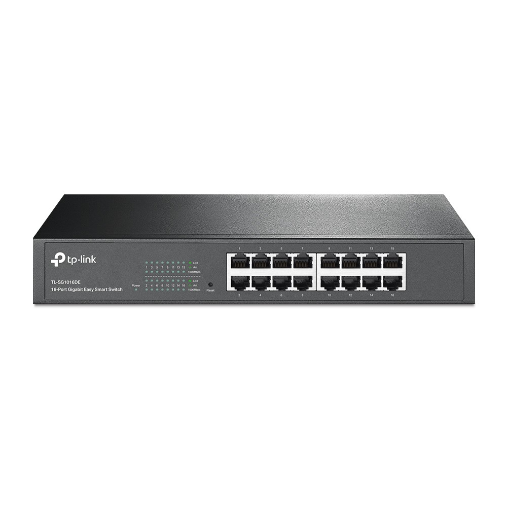 TP-Link TL-SG1016DE Коммутатор Easy Smart с 16 гигабитными портами