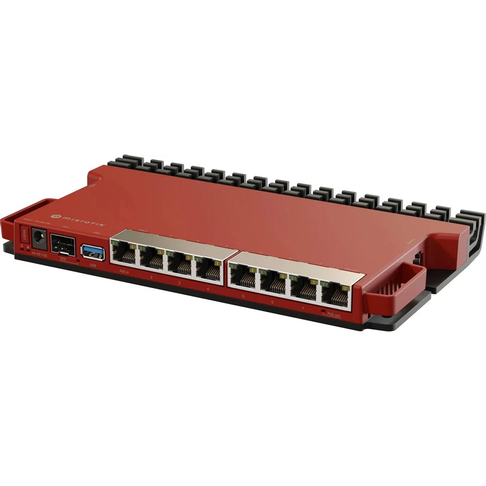 MikroTik L009UiGS-RM Маршрутизатор проводной, 8*1Gbit, 1*SFP 2.5Gbit