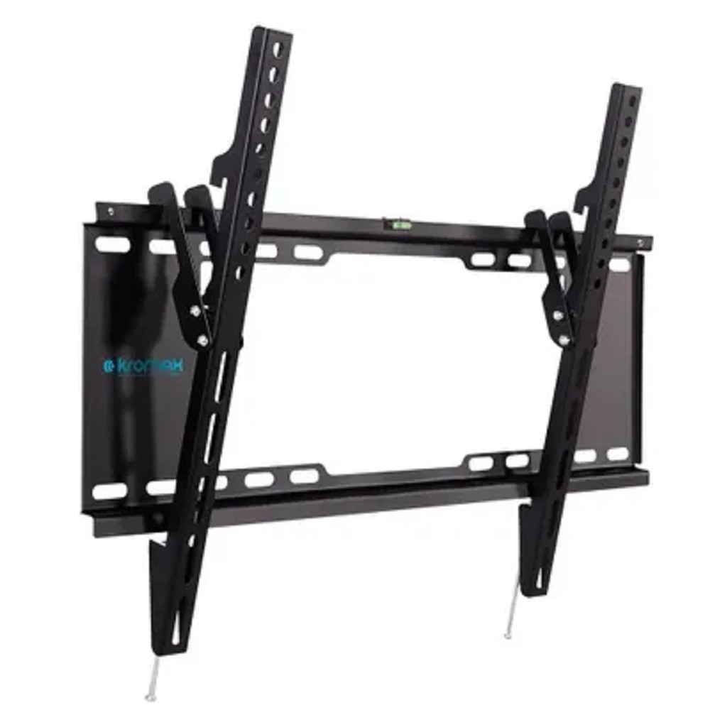 Kromax IDEAL-102 black, наст. для TV 32"-90", max 40 кг, 1 ст св., нак. 0°-12°, от ст. 30 мм, max VESA 600x400 мм.