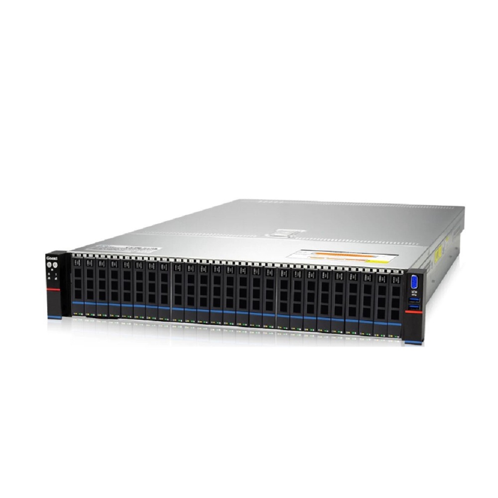 Сервер в сборе / SL201-D25RE-G3 (bundle1) / SL201-D25RE-G3 (bundle1):2U / 2x Xeon Gold 6326 /4x DDR4 16GB RDIMM 3200 / 2x SSD SATA 480GB,2.5" /RAID 0/1/10/5/50/6/60 1GB/ 1xLSICVM02 1Gb / 2x 800W Power