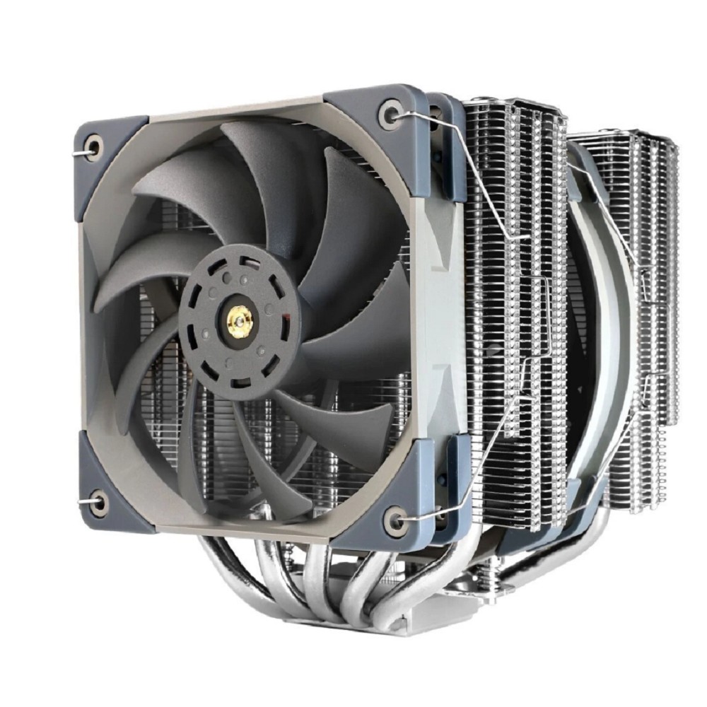Thermalright Кулер Frost Commander 140 Black  LGA115X/1200/1700/2011/-3/2066/AM4/AM5 (Dual Tower, 120mm + 140mm PWM Fan, медное основание, 5 тепл. трубок 8мм) / TRFC140B