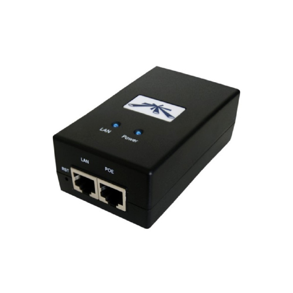 Повреждение упаковки  UBIQUITI POE-24-12W-G EU (Black) Блок питания с PoE, 220 VAC -> 24 VDC, 0.5А