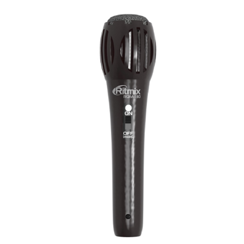 RITMIX RDM-130 black {-70 дБ +/- 3 дБ, подключение: 3 pin XLR  - jack 6.3 мм}