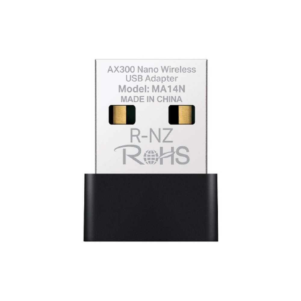 Mercusys MA14N Сверхкомпактный USB-адаптер Wi-Fi AX300