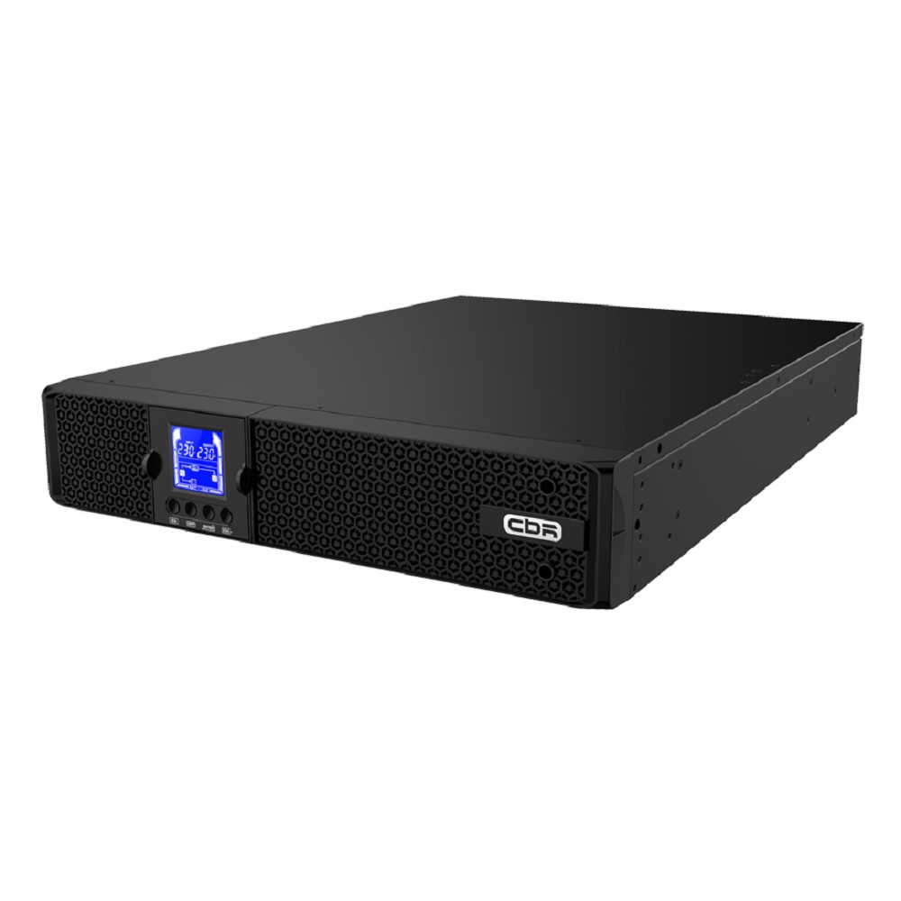 ИБП CBR ESSENCE ESN-3000 RT [Online 3000 VA / 3000 W, Rack/Tower, 8 x C13, 1 х С19, LCD, HID-USB, RS232, EPO, SNMP slot] (ESN-3KRT-9I-LCHERSC)