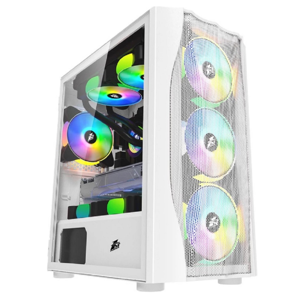 Повреждение упаковки 1STPLAYER Корпус FIREBASE X3-M White / mATX, TG / 4x120mm LED fans inc. / X3-M-WH-4F1-W