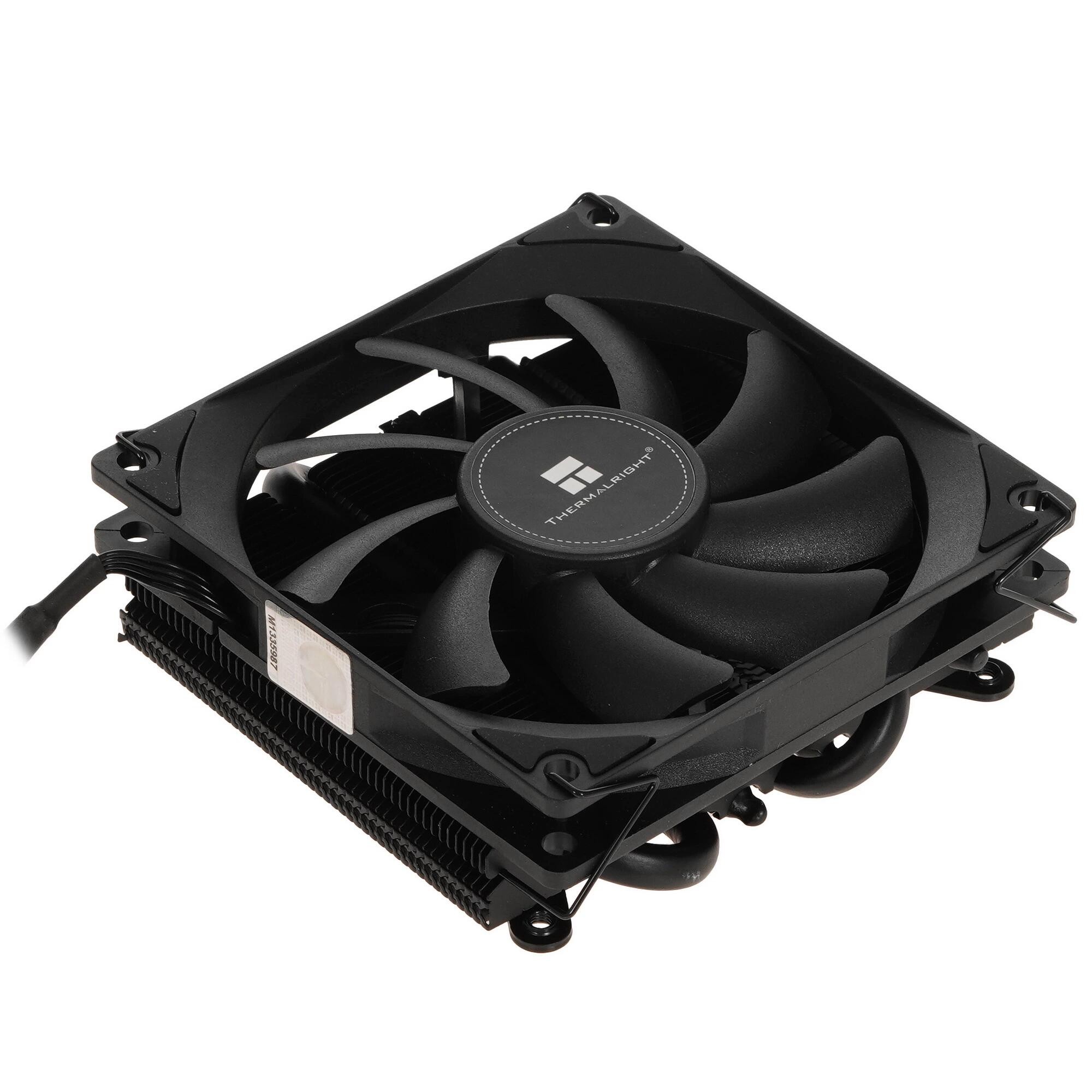 Thermalright Кулер AXP90-X36 Black  LGA115X/1200/1700/AM4/AM5 (92mm PWM Fan, медное основание, 4 тепл. трубки 6мм) / TRAXPX36B
