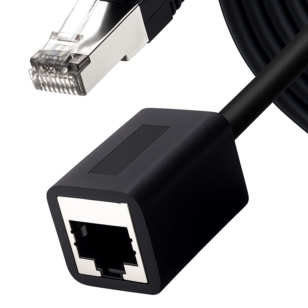 5bites Патч-корд (удлинитель) PUT55-015E-BK FTP / 5E / 1.5M / BLACK