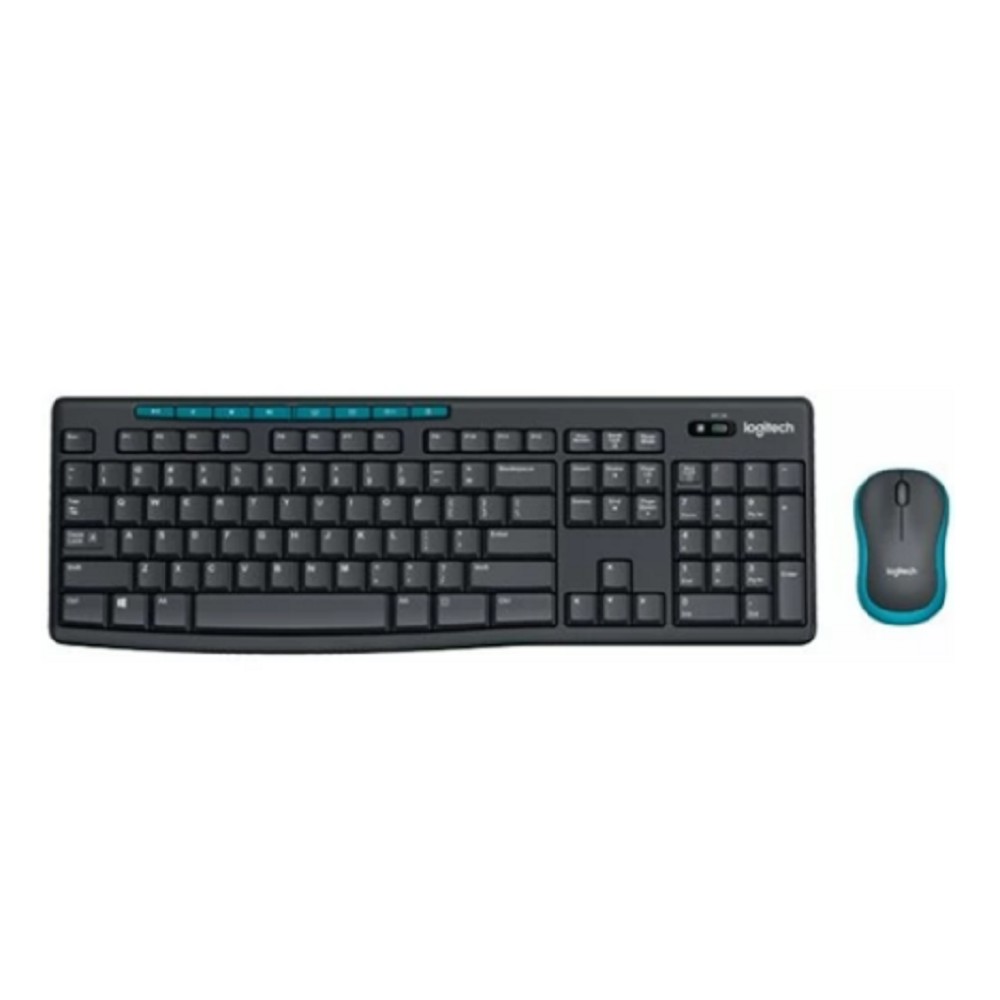 920-008535 Logitech Клавиатура + мышь MK275 grey оригинальная заводская гравировка RU/LAT