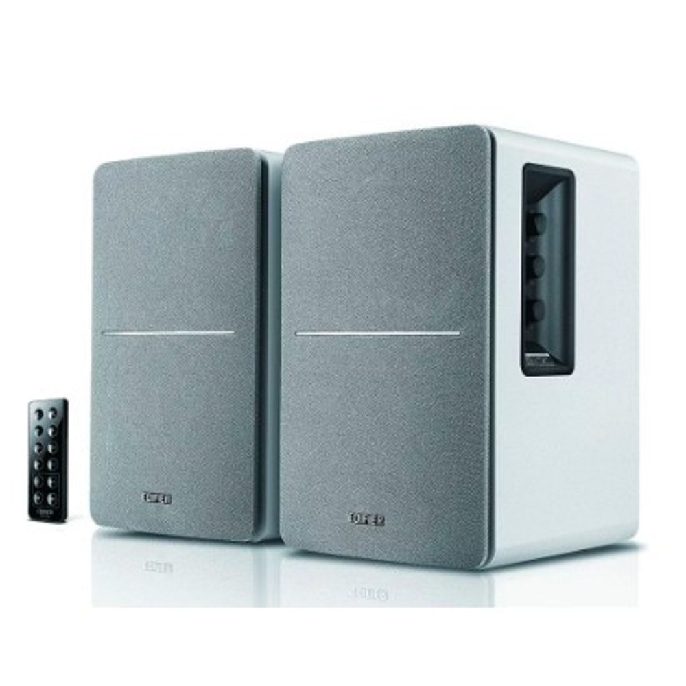 Edifier R1280DB white silver {42 W RMS, 55-20000Гц, МДФ, пульт ДУ, Bluetooth 5.1; 144 х 240 х 177мм}