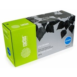 Картридж лазерный Cactus CS-CE340A CE340A черный (13500стр.) для HP CLJ M775
